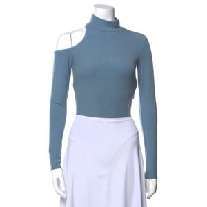 Jonathan Simkhai Cut Out Mock Neck Bodysuit